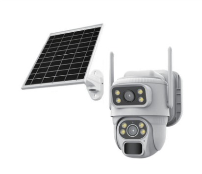 Dual-lens solar camera QL08 shown in the catalogue