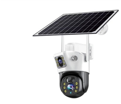 Dual-lens solar camera A601 shown in the catalogue